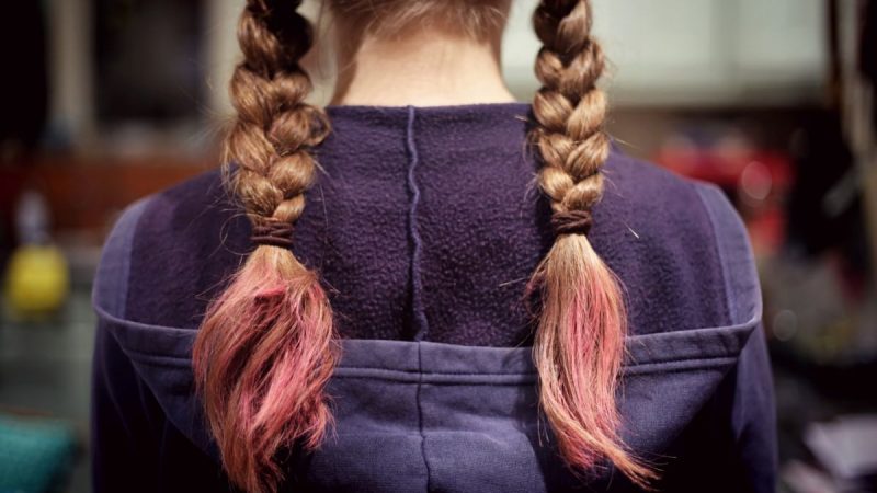 cheveux colorés